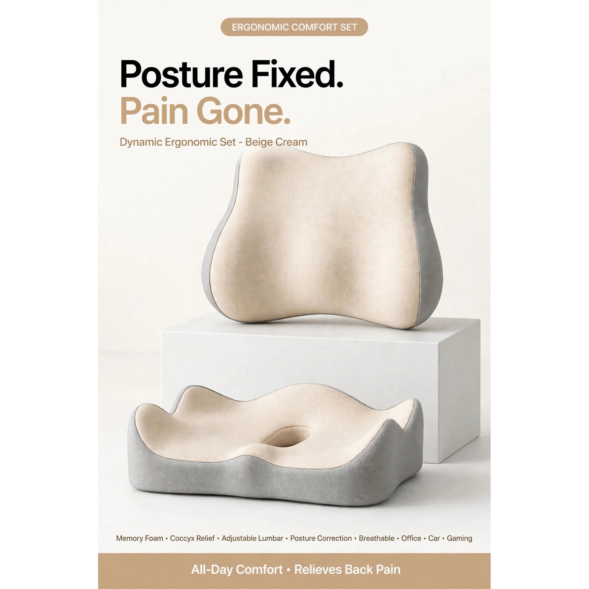 Dynamic Ergonomic Seat Cushion