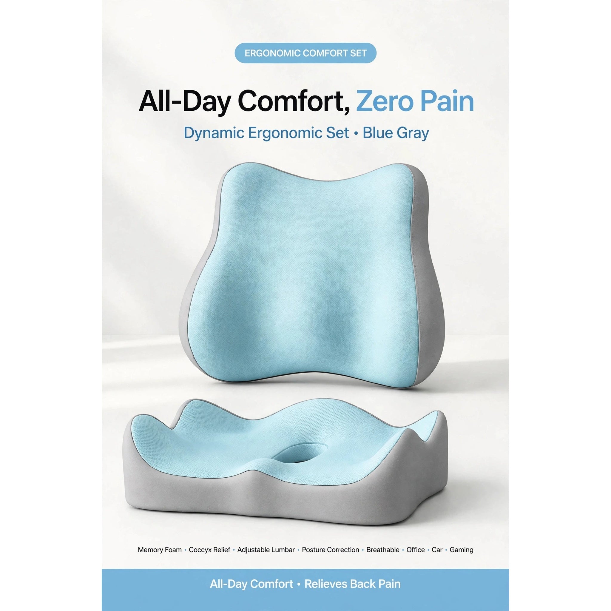 Dynamic Ergonomic Seat Cushion