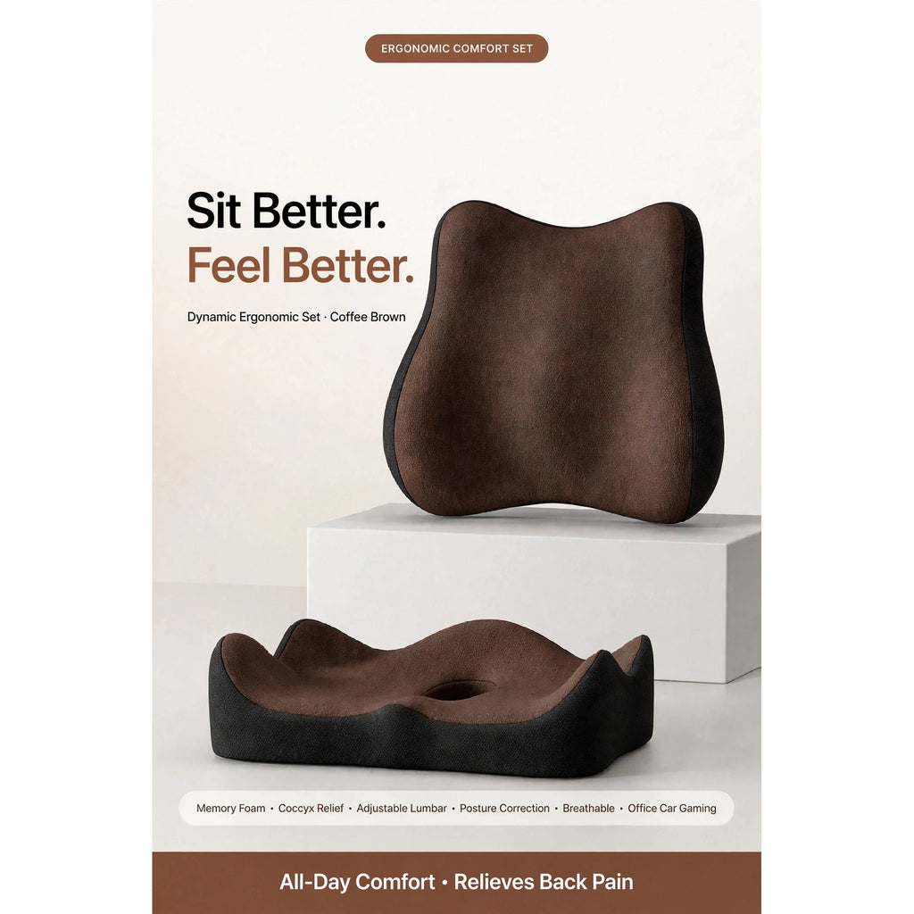 Dynamic Ergonomic Seat Cushion