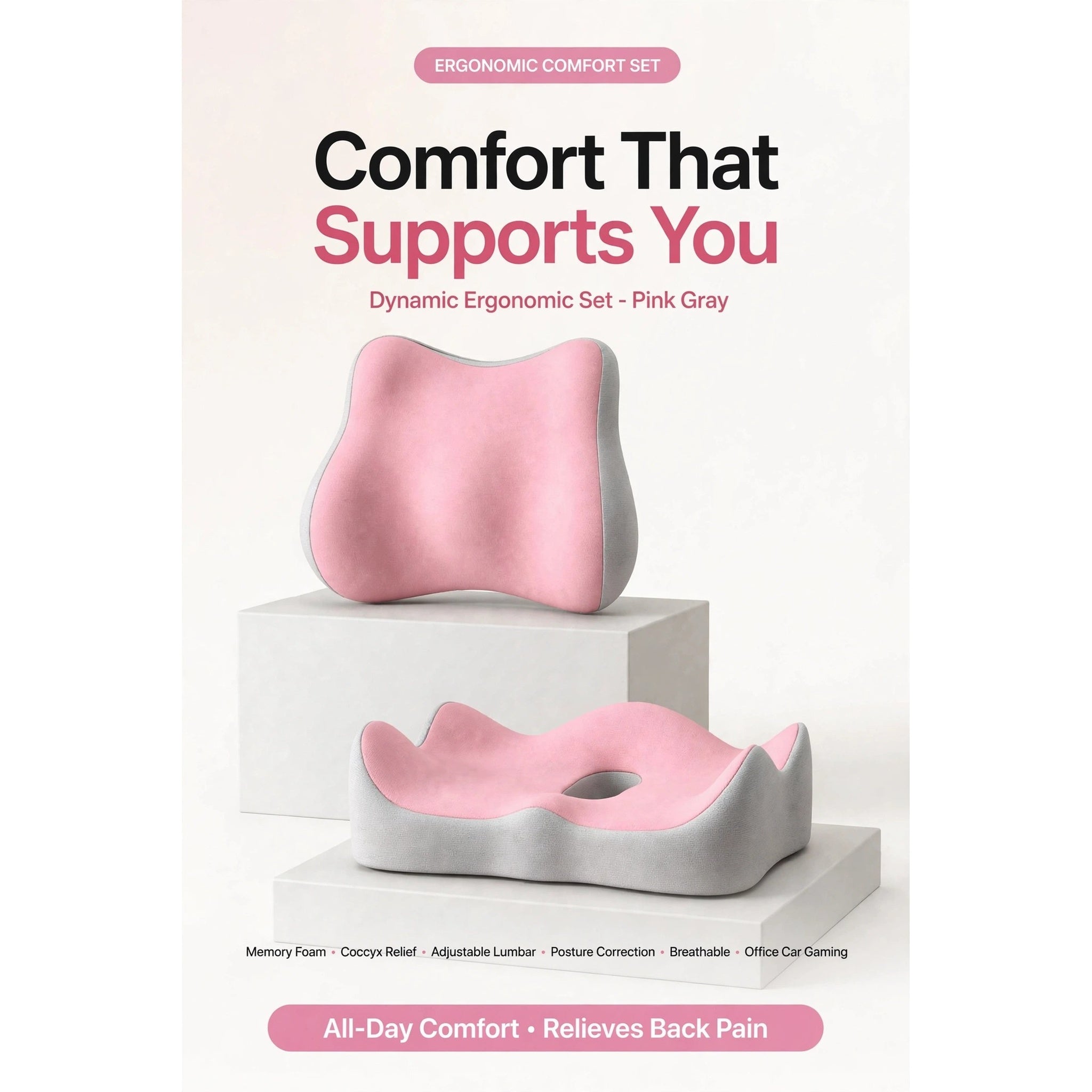 Dynamic Ergonomic Seat Cushion